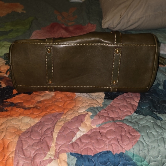 Dooney & Bourke Olive Green Satchel - Picture 5 of 12